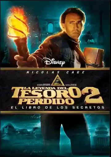 La Leyenda del Tesoro Perdido 2 el Libro de los Secretos
