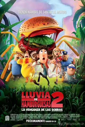 Lluvia de Hamburguesas 2: La Venganza de las Sobras