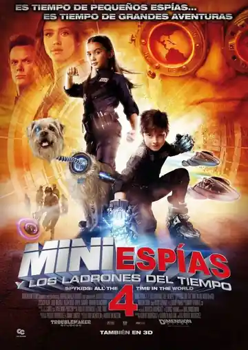 Mini Espías 4 y los Ladrones del Tiempo