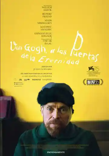 Van Gogh en la Puerta de la Eternidad