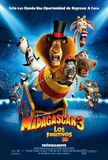 Madagascar 3: Los Fugitivos
