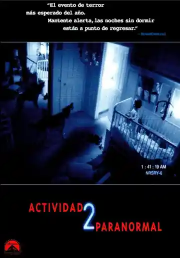 Actividad Paranormal 2
